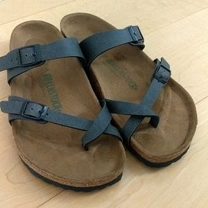 New Birkenstocks Mayari Sandals size 38 dark grey